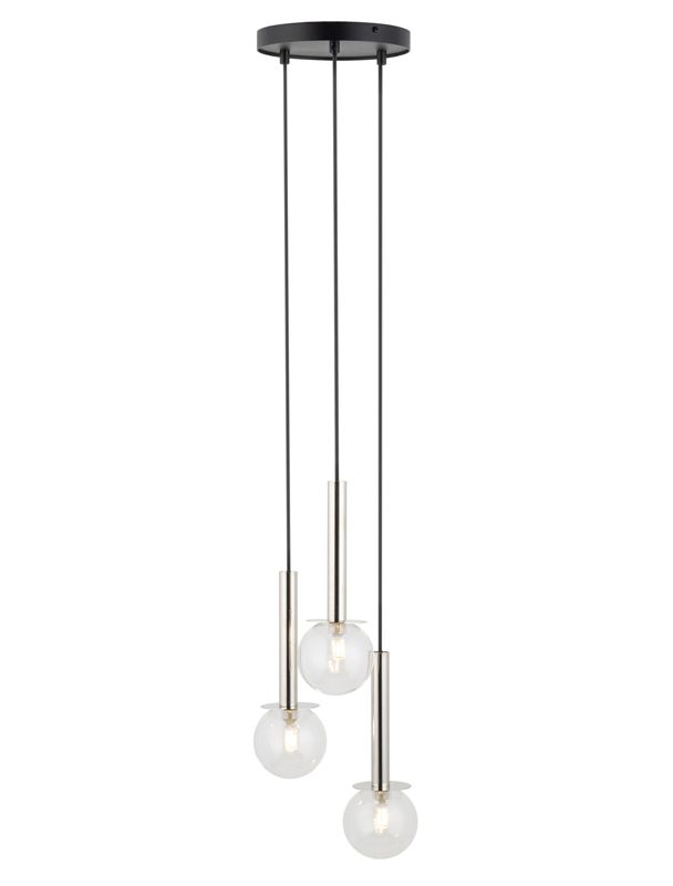Hængelampe Daisy 3 x G9 Sølv