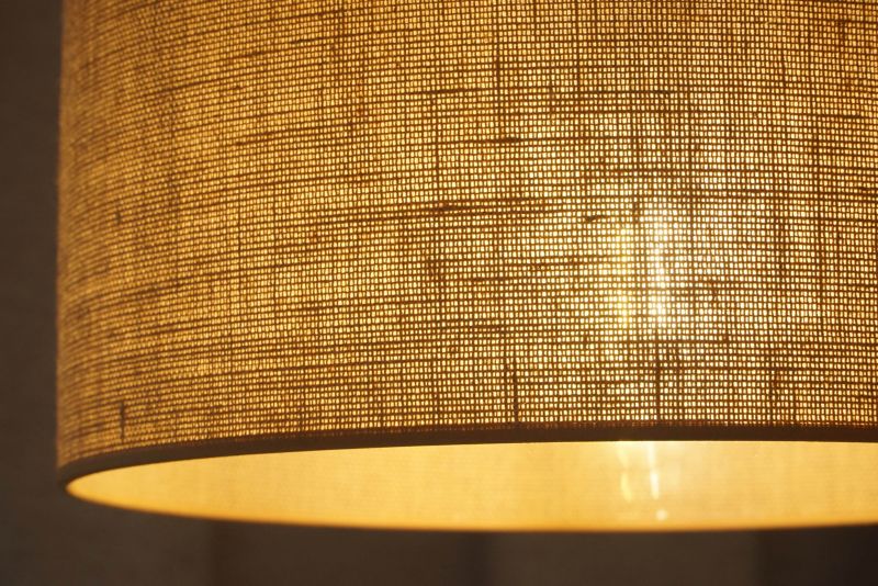 Lampeskærm Duolla Roller 1 x E27 Jute Beige 40 cm