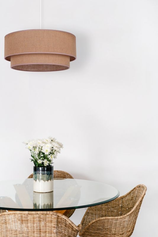 Hængelampe Duolla Boho 1-punkts E27 Jute 40 cm