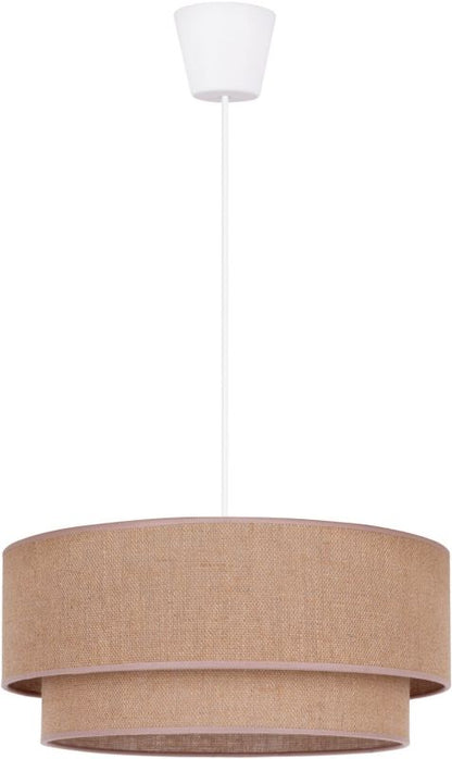 Hængelampe Duolla Boho 1-punkts E27 Jute 40 cm