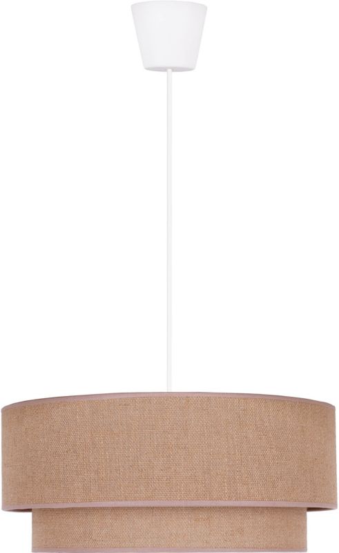 Hængelampe Duolla Boho 1-punkts E27 Jute 40 cm