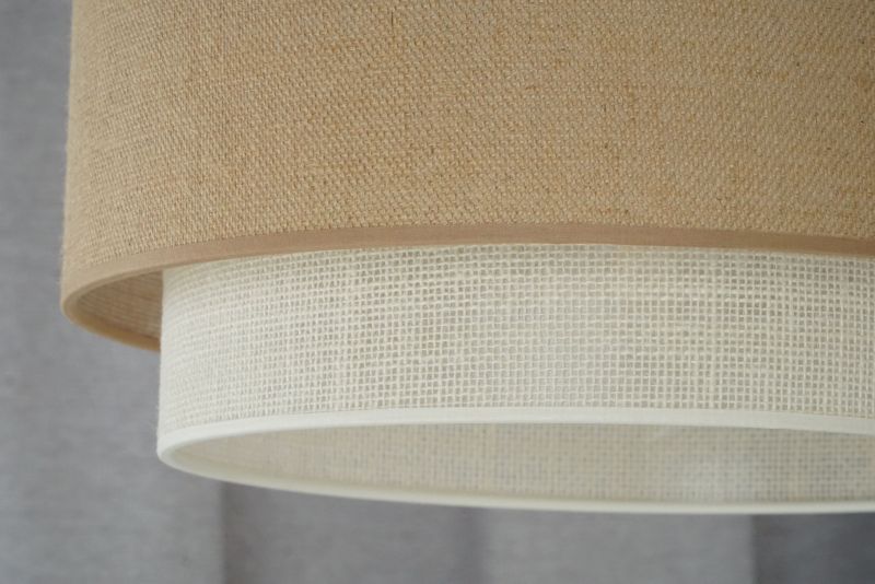 Hængelampe Duolla Boho 1 x E27 Jute/Beige, Ecru