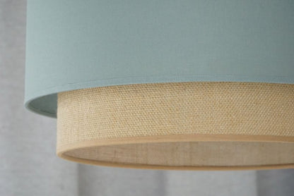 Lampeskærm Duolla Boho 1 x E27 Grå/Jute