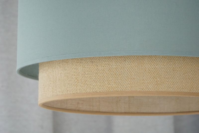 Lampeskærm Duolla Boho 1 x E27 Grå/Jute