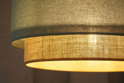 Lampeskærm Duolla Boho 1 x E27 Grå/Jute