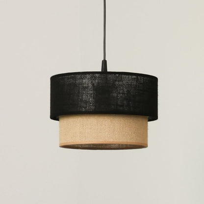 Hængelampe Duolla Boho S 1-punkt E27 Sort Jute