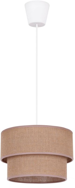 Lampen Duolla Boho XS 1-punkt E27 Jute