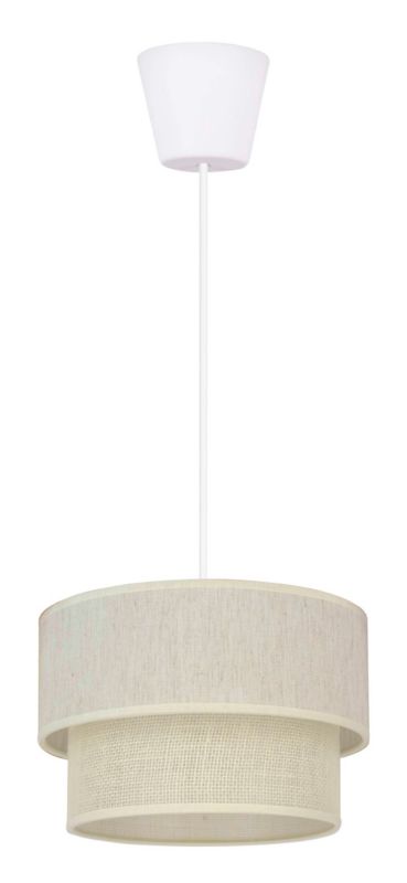 Hængelampe Duolla Boho XS 1 x E27 Ecru/Jute