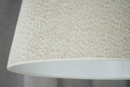 Loftslampe Duolla Cone 1 x E27 Stof Ecru