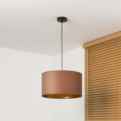 Lampen Duolla Roller 1-punkt E27 Karamel