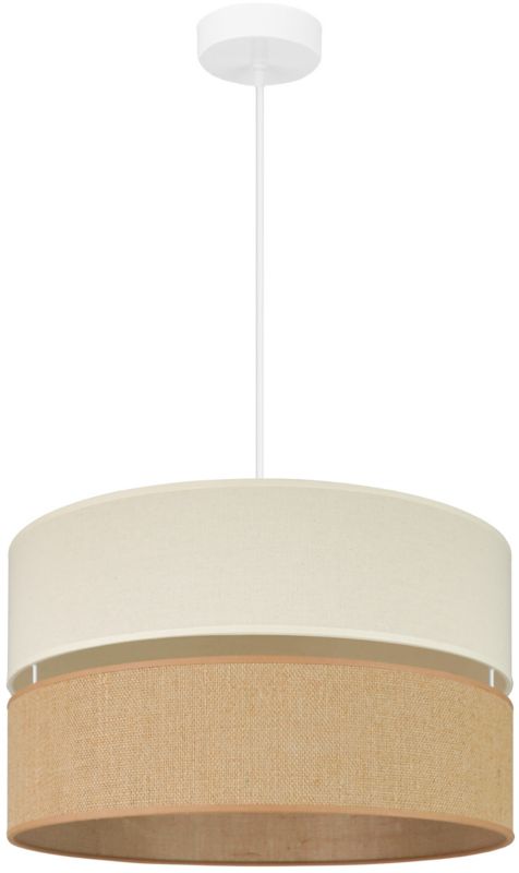 Hængelampe Duolla Royal 1-punkts E27 Jute Beige