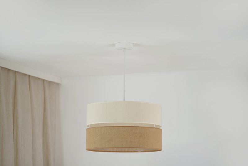 Hængelampe Duolla Royal 1-punkts E27 Jute Beige