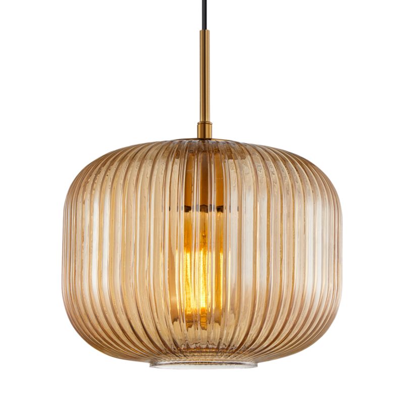 Hængelampe Gavino 1 x E27 Amber