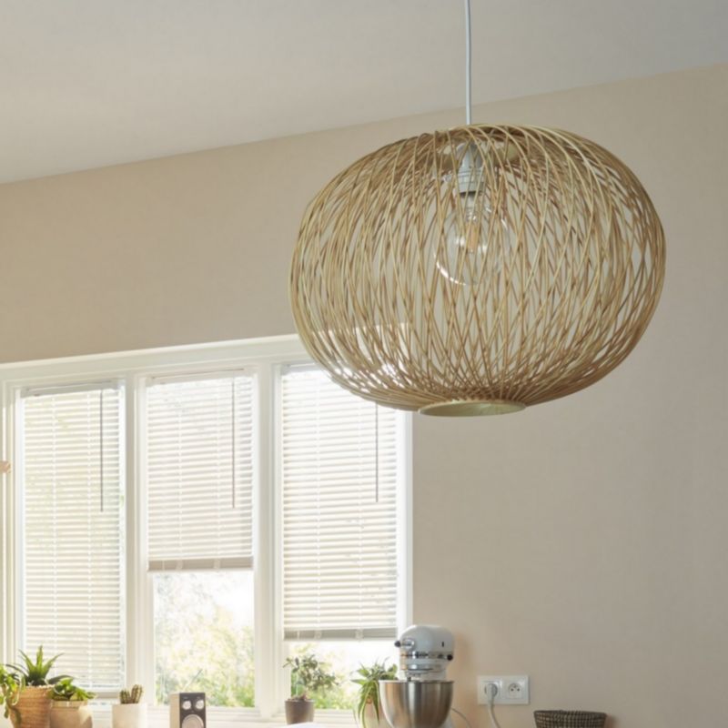 Hængelampe Albarella E27 Rattan 46 cm