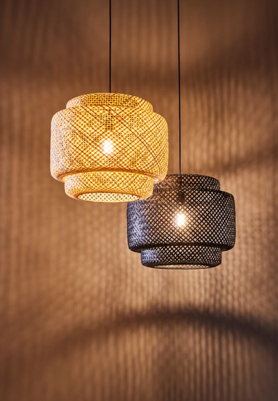 GoodHome Clure Natural hængelampe