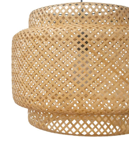 Hængelampe Clure 45 cm Natur Bambus