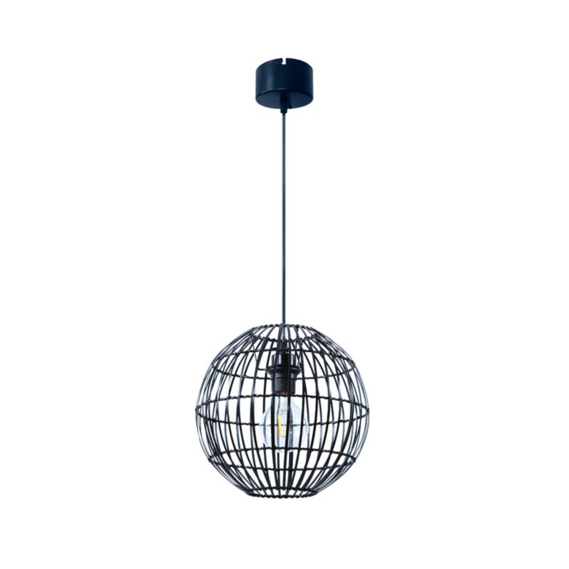 Hængelampe Dacite 1 x 40 W E27 28 cm Mørk Bambus