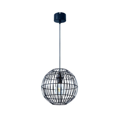 Hængelampe Dacite 1 x 40 W E27 28 cm Mørk Bambus