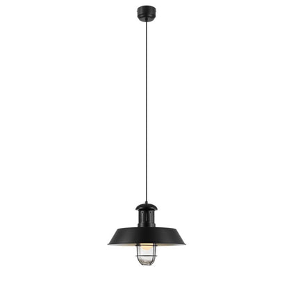 Hængelampe Genly 1-punkt E27 Sort 5036581096809