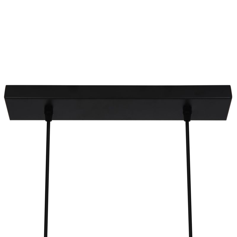 Loftslampe Ghlin 5-Arms E27 Sort 80 cm