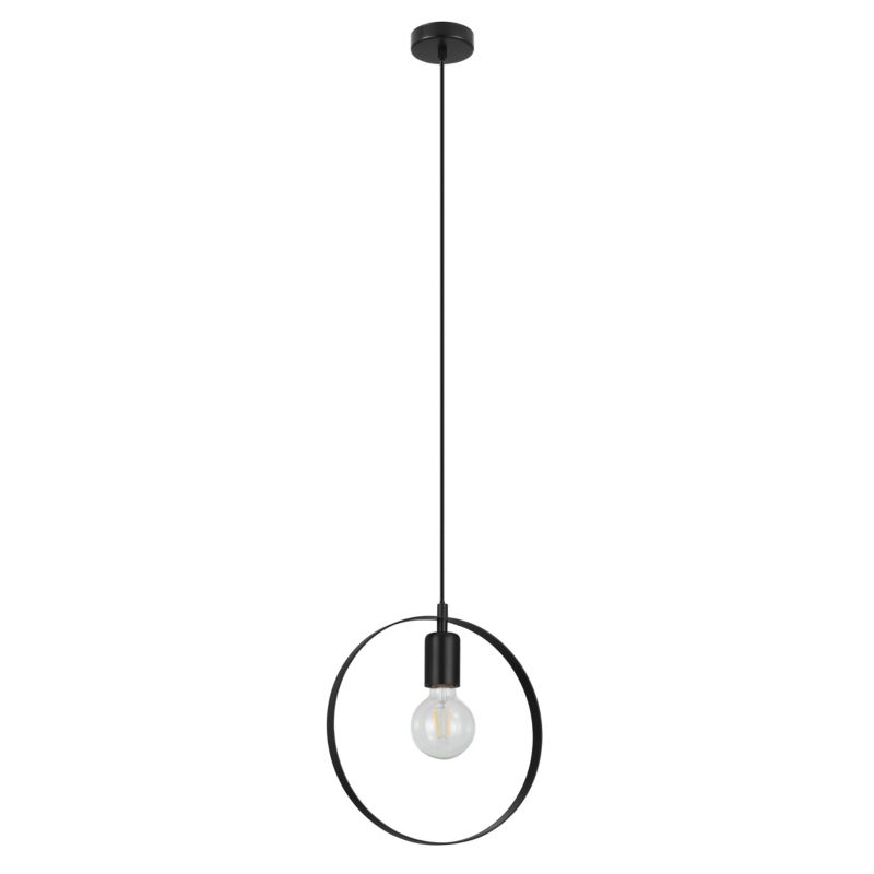 Hængelampe Kaitains 1-punkts E27 28 cm Sort
