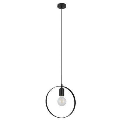 Hængelampe Kaitains 1-punkts E27 28 cm Sort