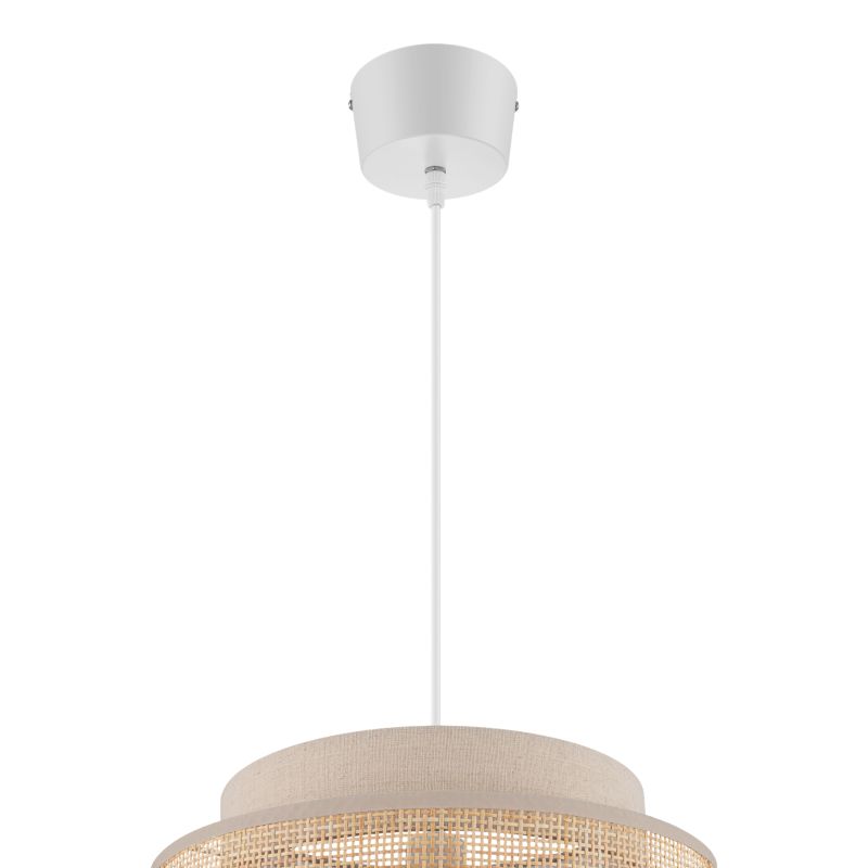Hængelampe Quetzal 1xE27 38 cm Rattan Natur