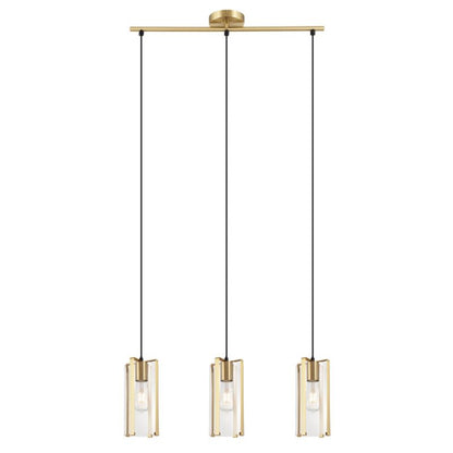 Hængelampe Saiphi 3-Punkts E27 144 cm Guld