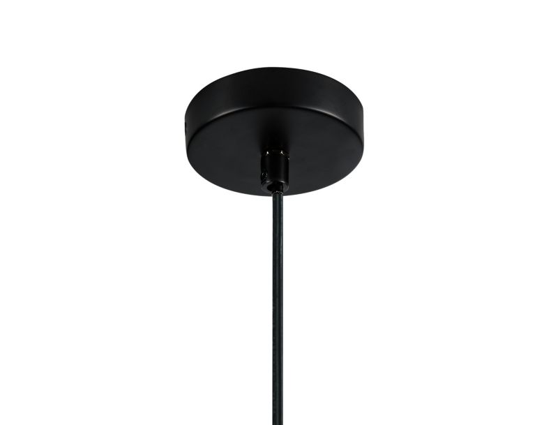 Hængelampe Senecaz 1-punkt E27 Sort 117 cm