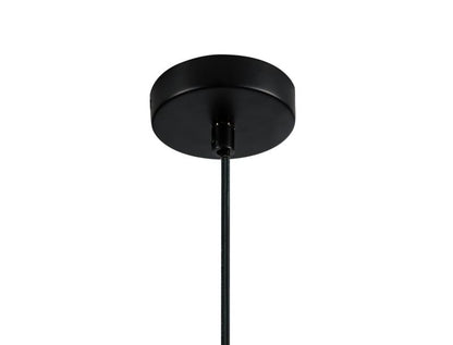 Hængelampe Senecaz 1-punkt E27 Sort 117 cm