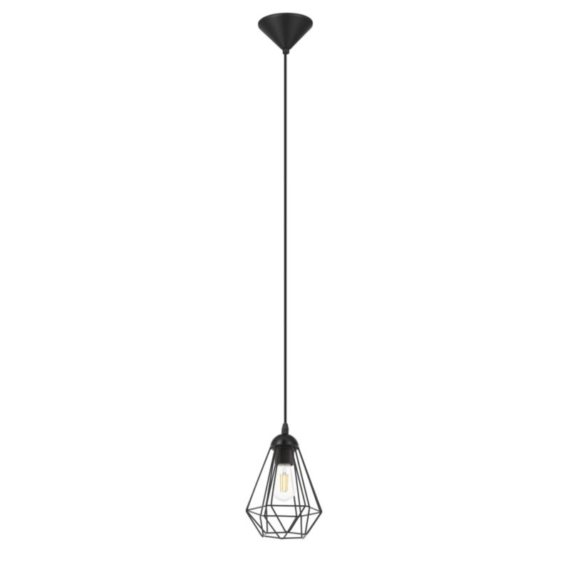 Loftslampe Smertrio 1-punkt E27 Sort 110 cm