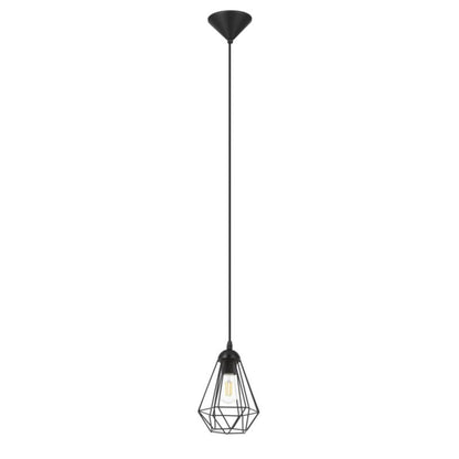 Loftslampe Smertrio 1-punkt E27 Sort 110 cm