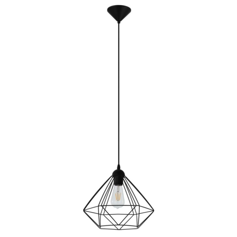 Hængelampe Smertrio 1-punkts E27 IP20 33 cm Sort