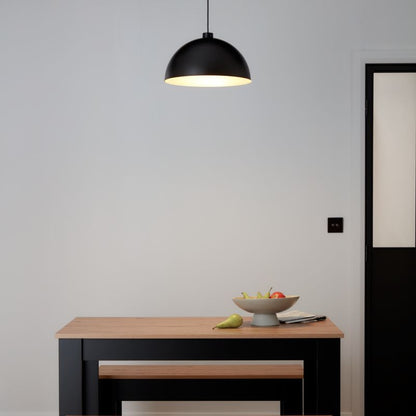 Hængelampe Songor 1-punkt E27 38 cm Sort