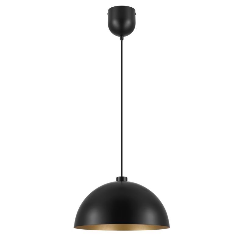 Hængelampe Songor 1-punkt E27 38 cm Sort