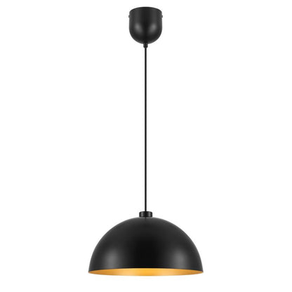 Hængelampe Songor 1-punkt E27 38 cm Sort