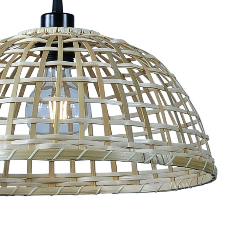 Hængelampe Songor 1x60W E27 38 cm Bambus