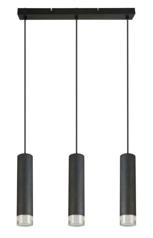 Loftslampe Ina 3 x E27 Sort Mat