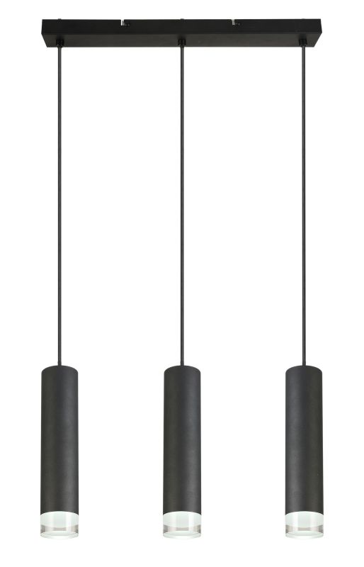 Loftslampe Ina 3 x E27 Sort Mat
