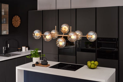 Loftslampe Molite 8-Punkts E14 Guld
