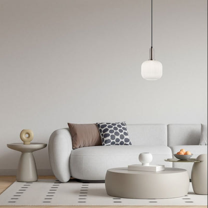 Hængelampe Penzi 1xE27 Krom 110 cm