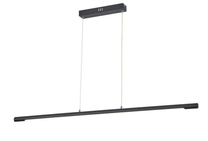 LED-loftlampe Branson 18 W Sort Mat