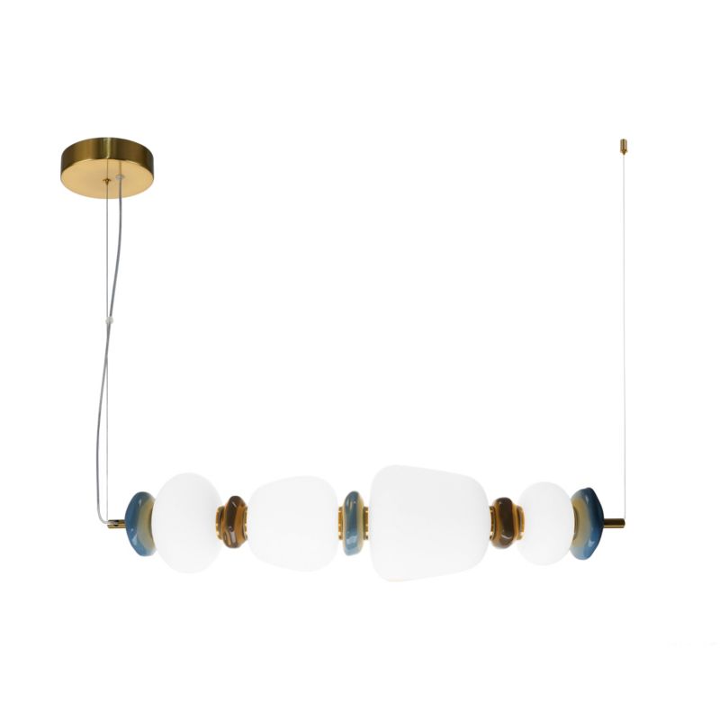 LED-pendel Evans 22 W Guld 75 cm