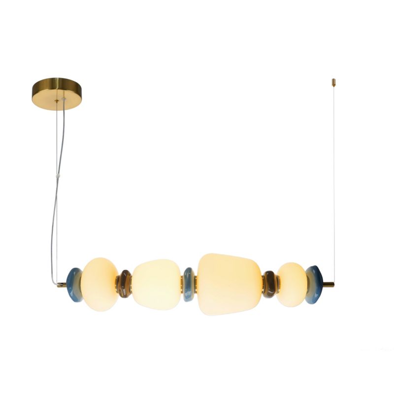 LED-pendel Evans 22 W Guld 75 cm