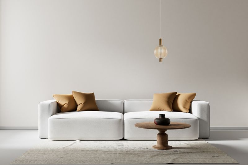 LED-loftlampe Lenti 132 cm Guld 7 W