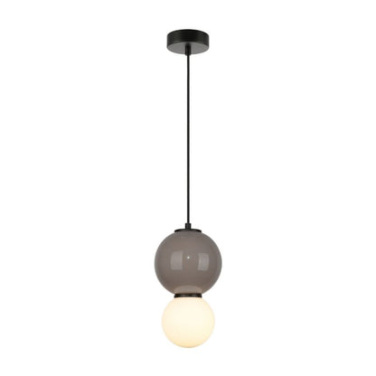 LED-loftlampe Pieve 153 cm Brun