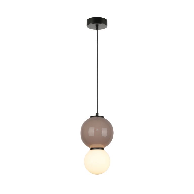 LED-loftlampe Pieve 153 cm Brun