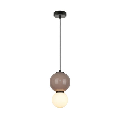 LED-loftlampe Pieve 153 cm Brun