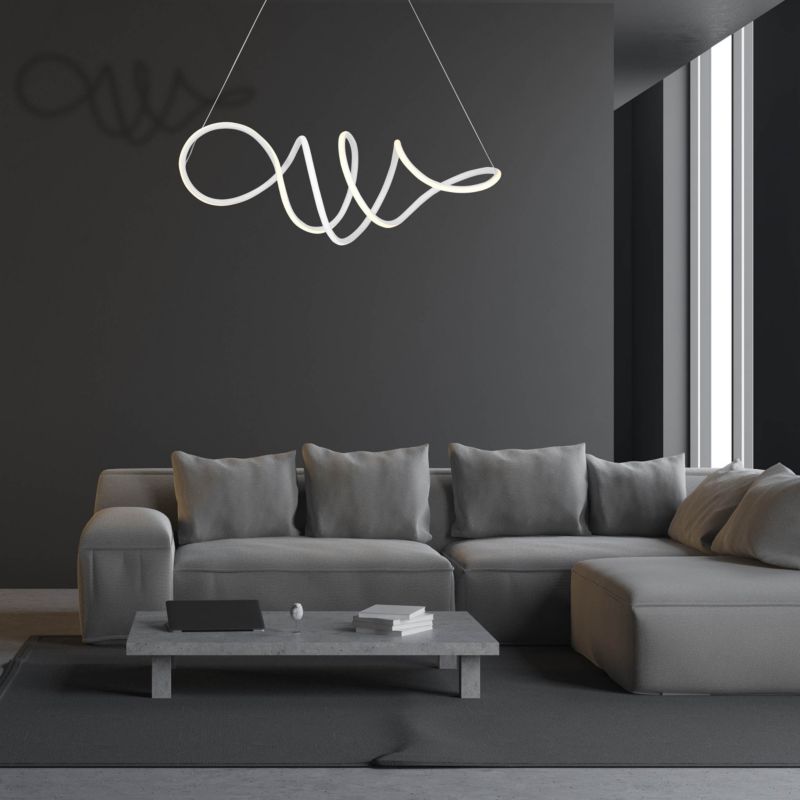 LED Loftslampe Loca 56 W Hvid