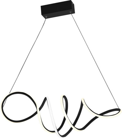 LED Loftslampe Loca 56 W Sort
